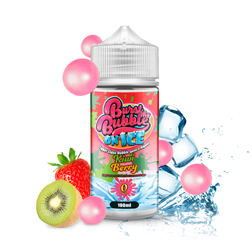 Kiwi Berry Bubblegum Ice (shortfill) - Burst My Bubble on ICE