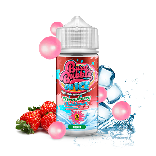 Strawberry Bubblegum Ice (shortfill) - Burst My Bubble on ICE