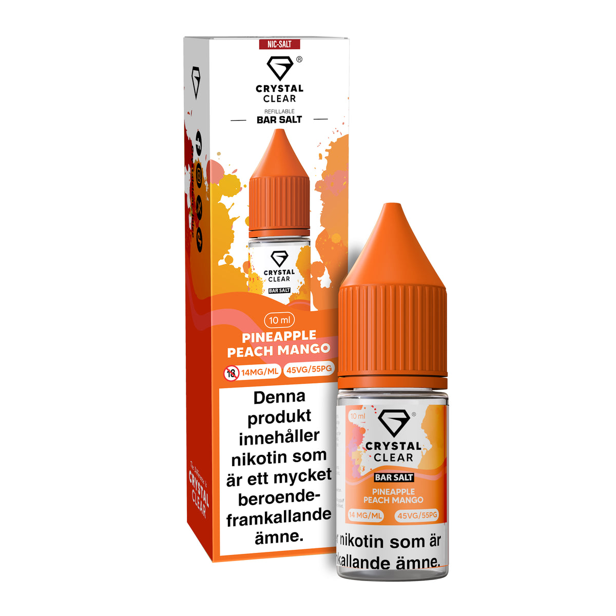 Pineapple Peach Mango - Crystal Clear