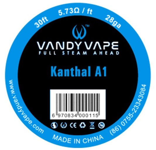 Vandy Vape kanthal A1 tråd 28ga