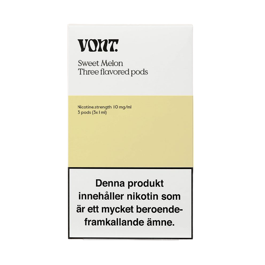 Vont Pod 3-pack 10mg (Sweet Melon)